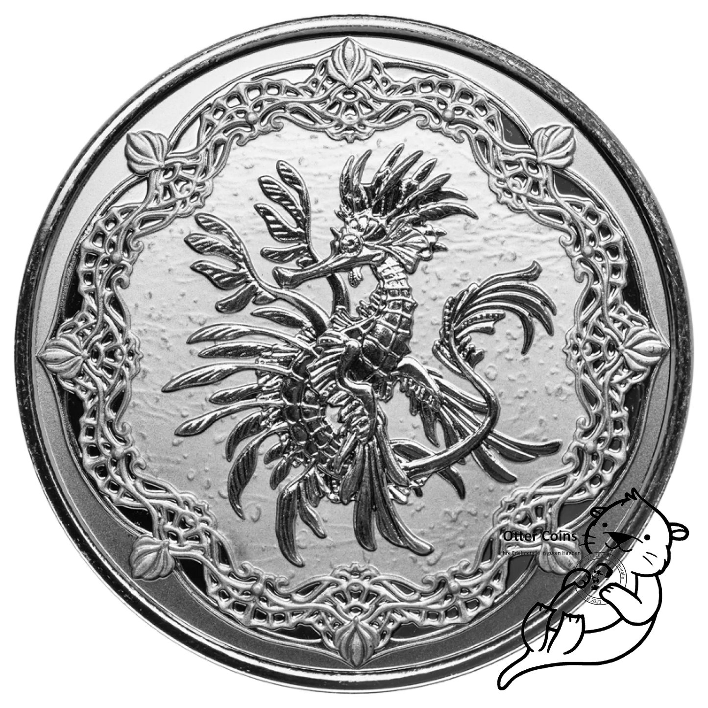 Sea Dragon 1 Oz Silbermünze 2022*