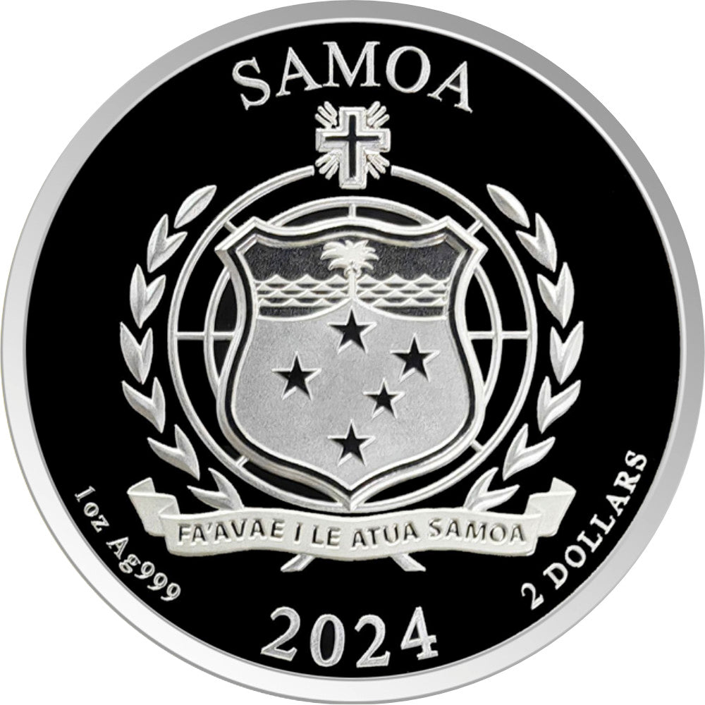 Samoa Golden Eagle 2. Ausgabe 2024 1 oz Silbermünze