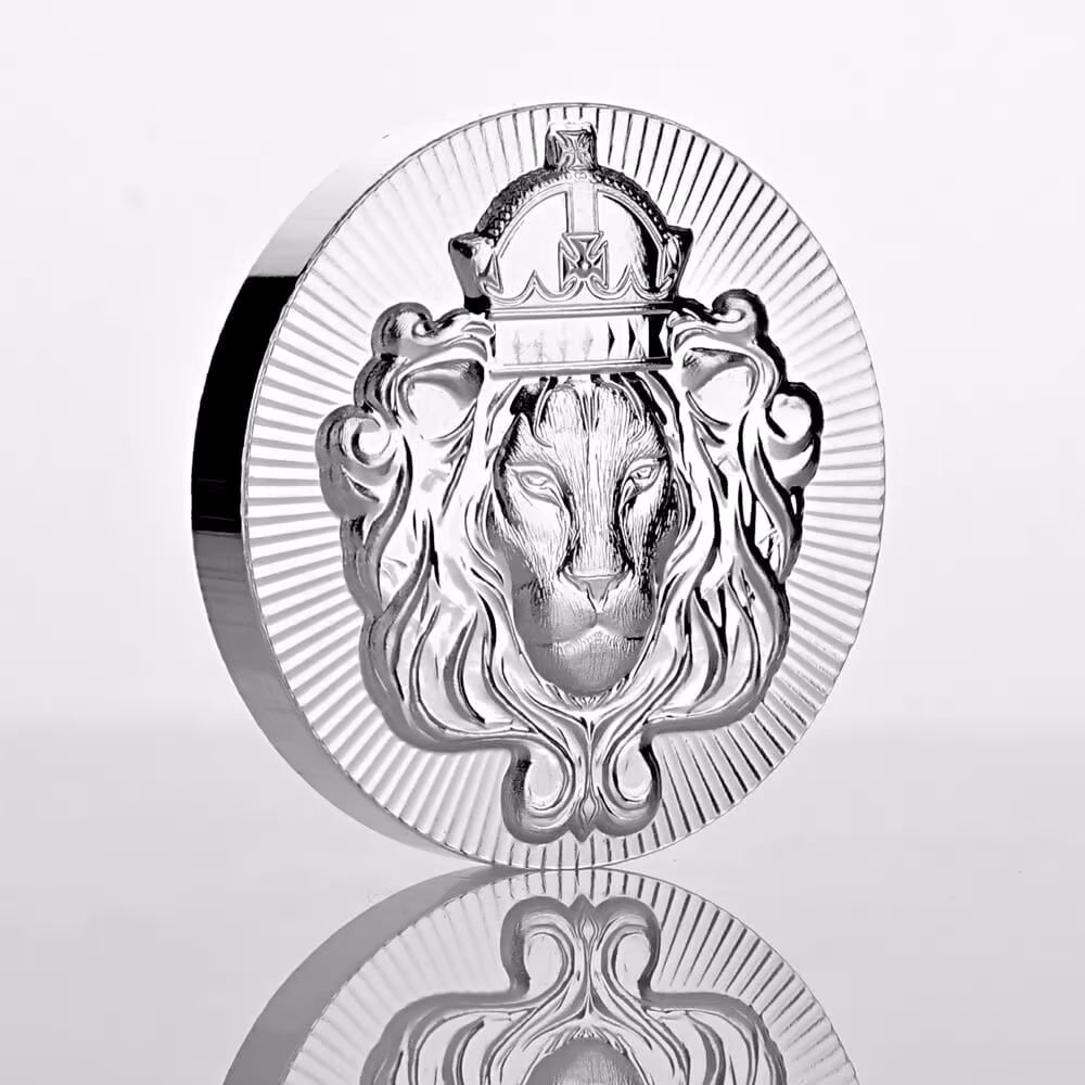 Scottsdale 2oz Silberbarren Lion Stacker*