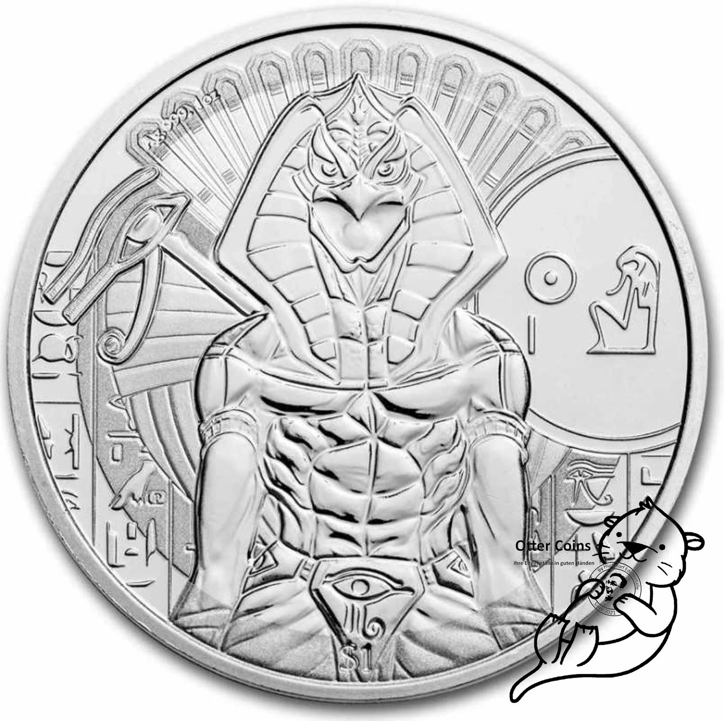 Sierra Leone 2023 Egyptian Gods RA 1oz Silbermünze*