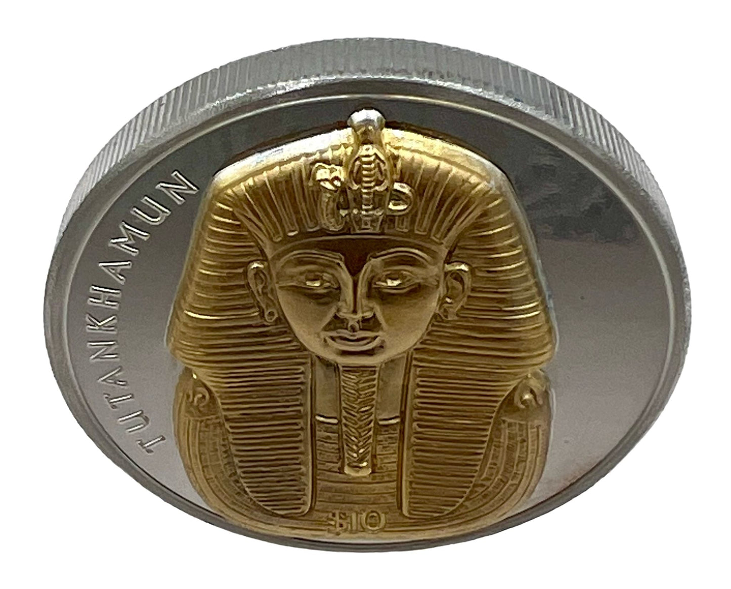 Sierra Leone 2023 King Tut´s Tomb Gilded 2oz Silbermünze*