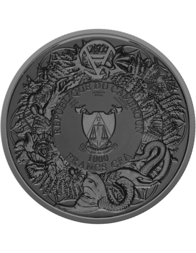 Slavik Bestiary Rusalka 2oz Silbermünze 999 2023 Gilded*
