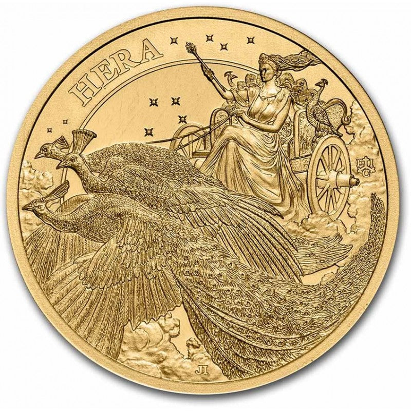 St. Helena 2022 - The Goddesses: Hera 1/4oz BU GOLD**