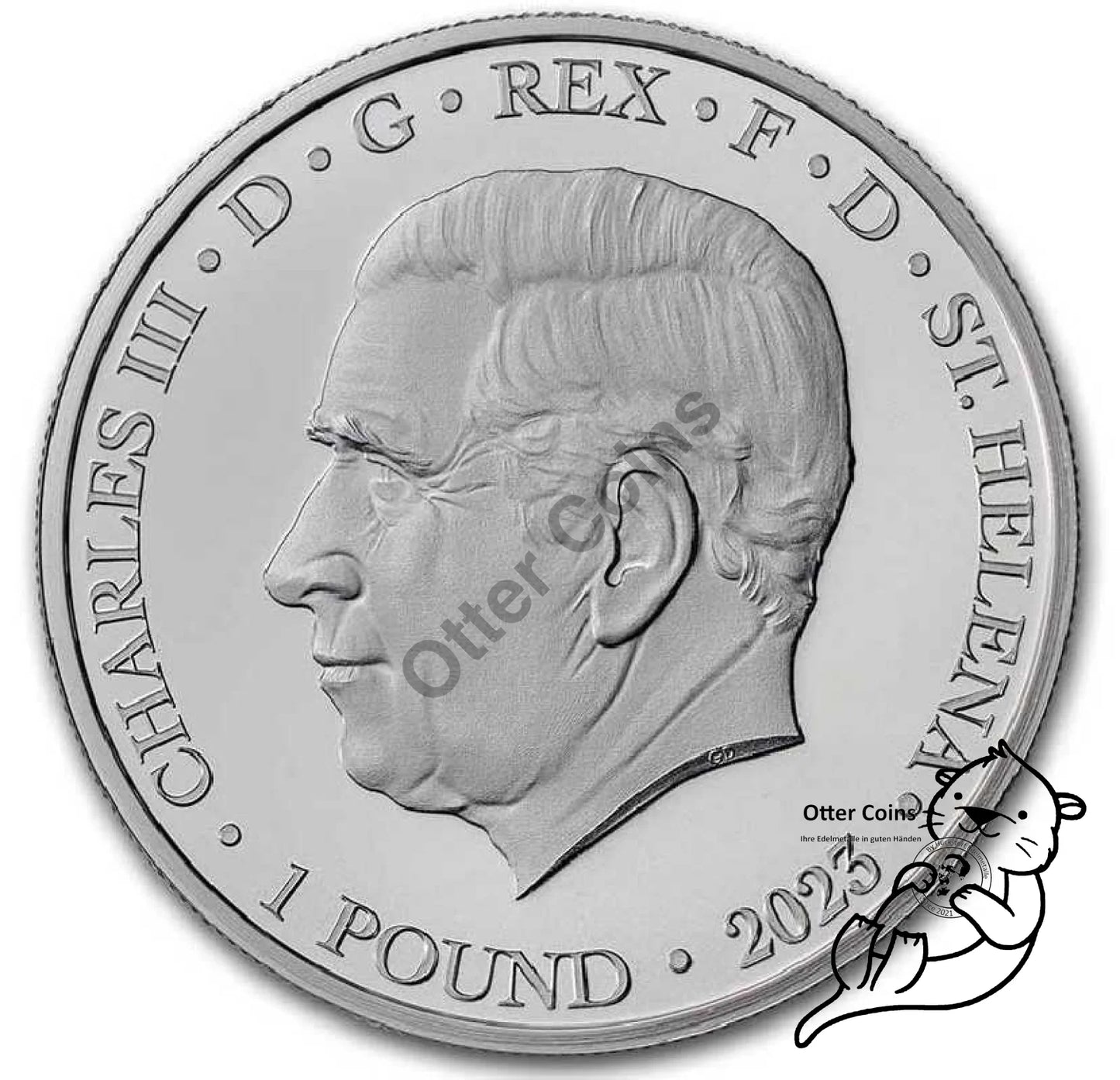 St. Helena 2023 - The Goddesses: Eos and the Horses 1oz BU*