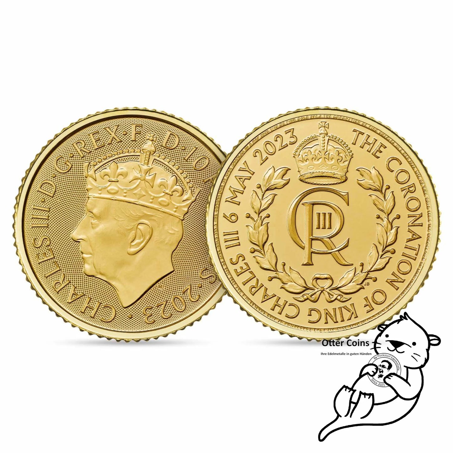 Coronation of his Majesty King 1/10 oz Gold 2023**