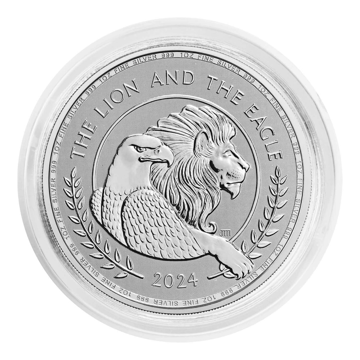 The Lion & The Eagle 2024 1 oz Silbermünze*