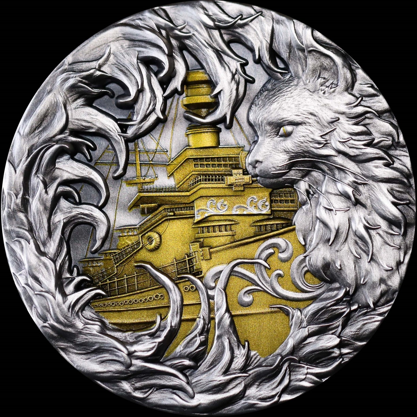 The Ship´s Cat 2oz Silbermünze*