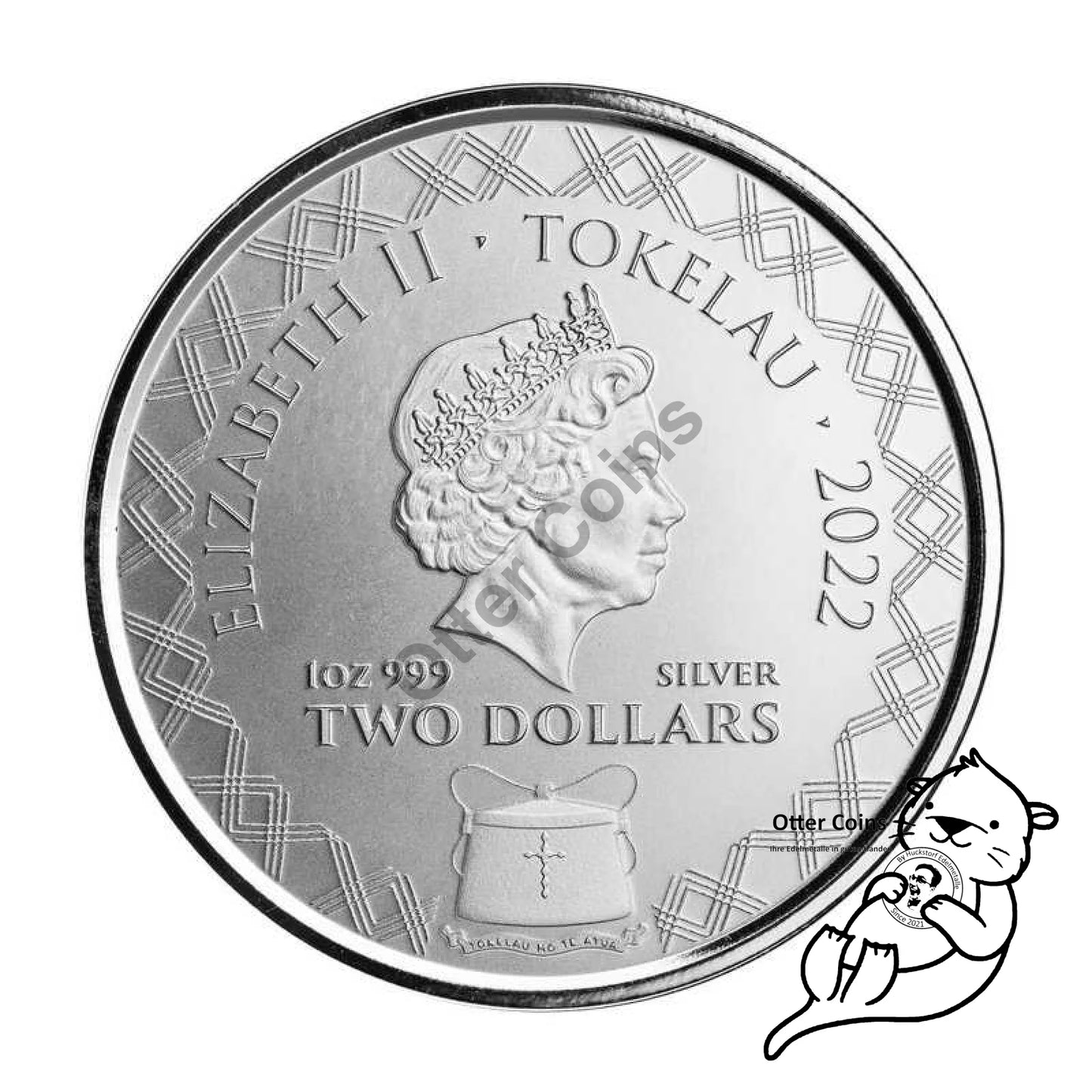 Komodo Dragon A.I. 1 Oz Silbermünze 2023*