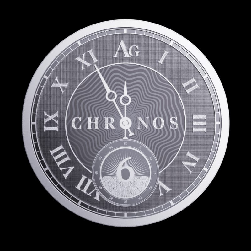 Tokelau Chronos 1 Oz Silbermünze 2024*