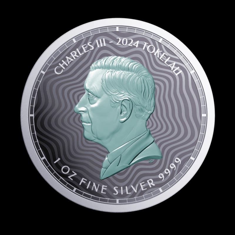 Tokelau Chronos 1 Oz Silbermünze 2024*