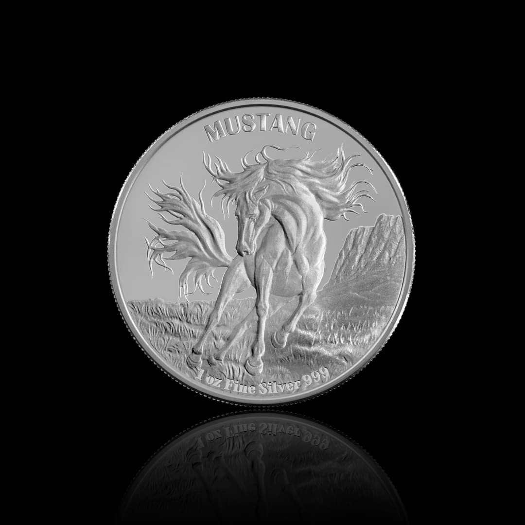 Tokelau Mustang 2024 1oz Silbermünze*