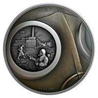 Tschernobyl Human Tragedies 2oz Silbermünze 2021*