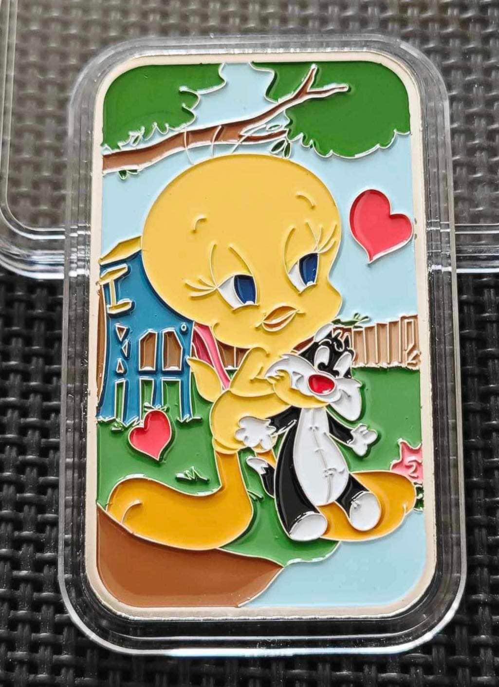 Tweetie Choke-hold Love 1 oz Silberbarren
