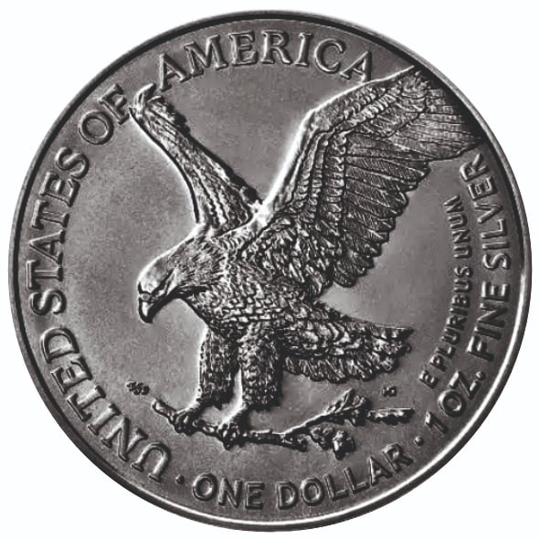 USA ASE Skeletons Mr. Andrew Color 1oz Silber 2024*