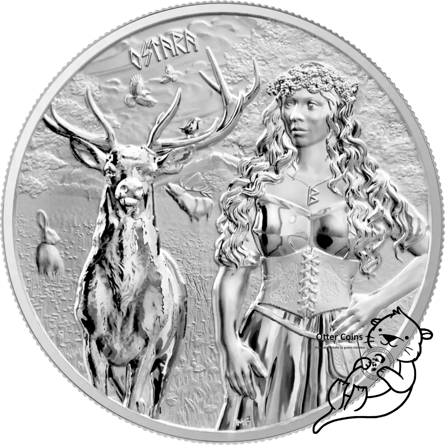 Valkyrie Ostara Silbermünze 1oz 2023