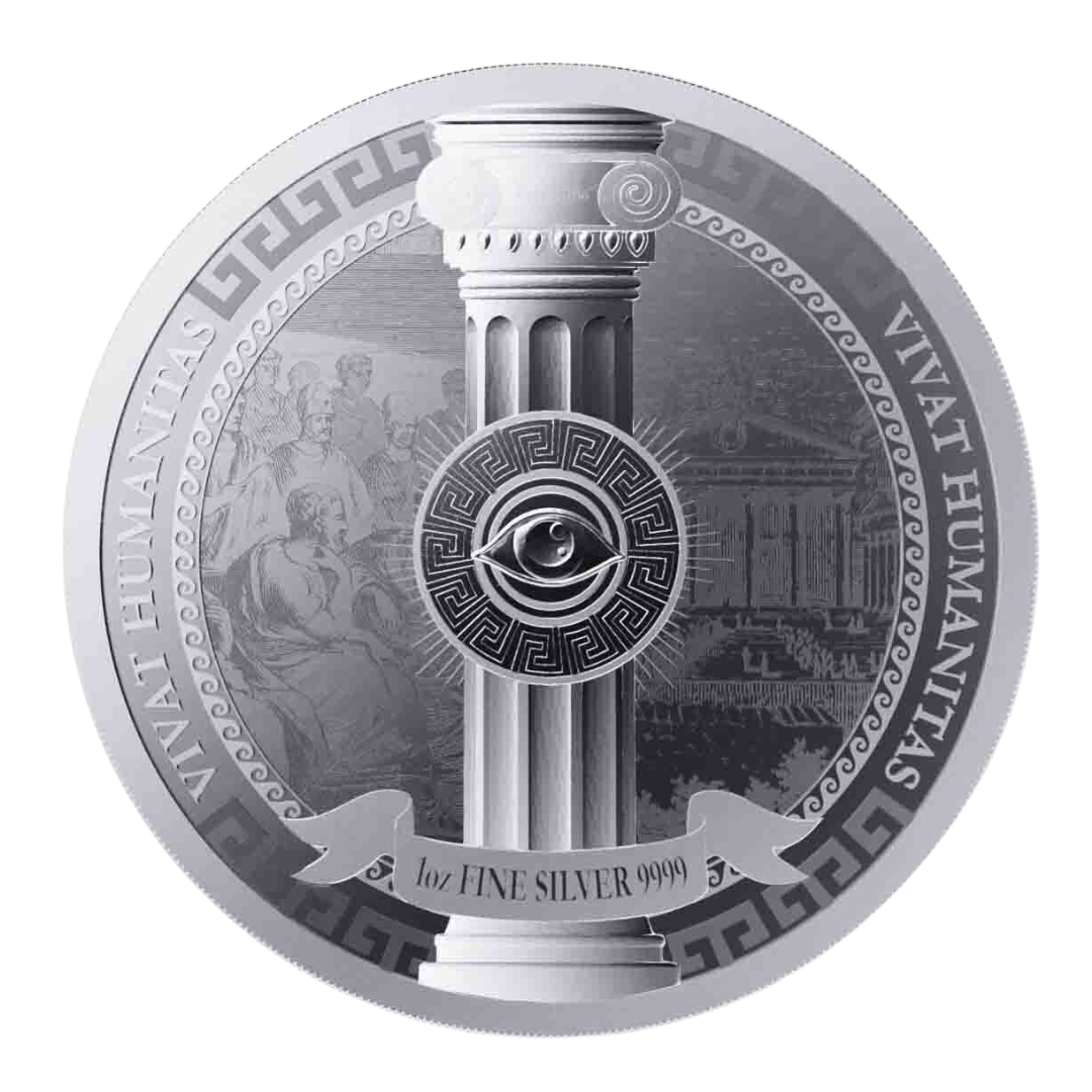 Vivat Humanitas 1 Oz Silbermünze Proof Like 2023*