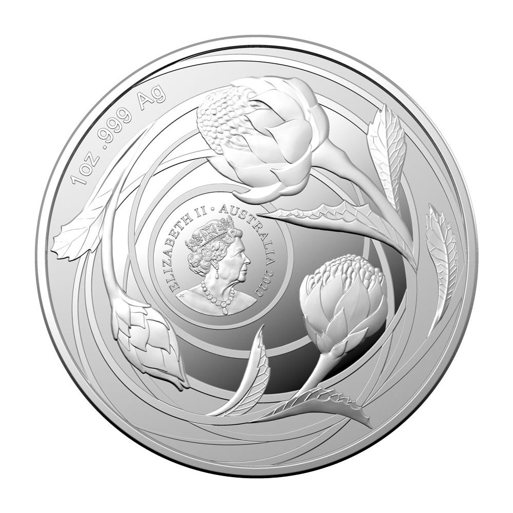 Wild Flowers of Australia 1 Ausgabe Waratah 2022 Silber 1