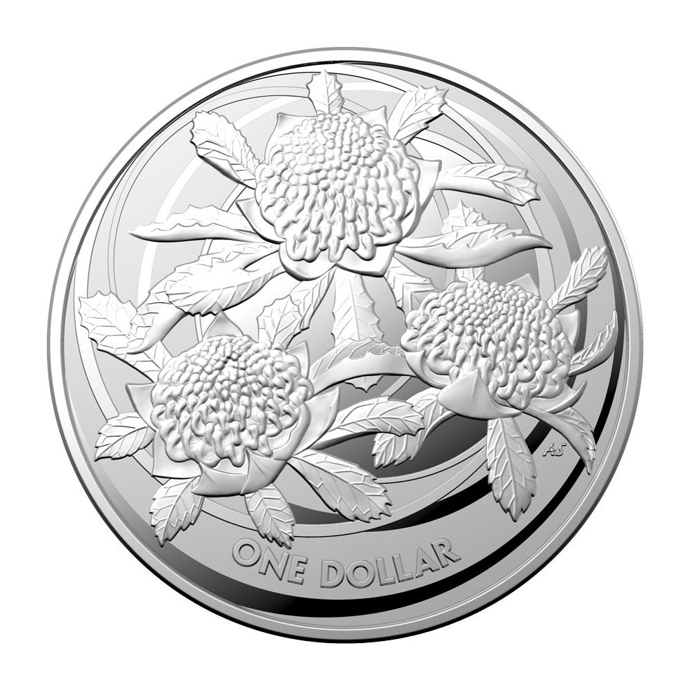 Wild Flowers of Australia 1 Ausgabe Waratah 2022 Silber 1