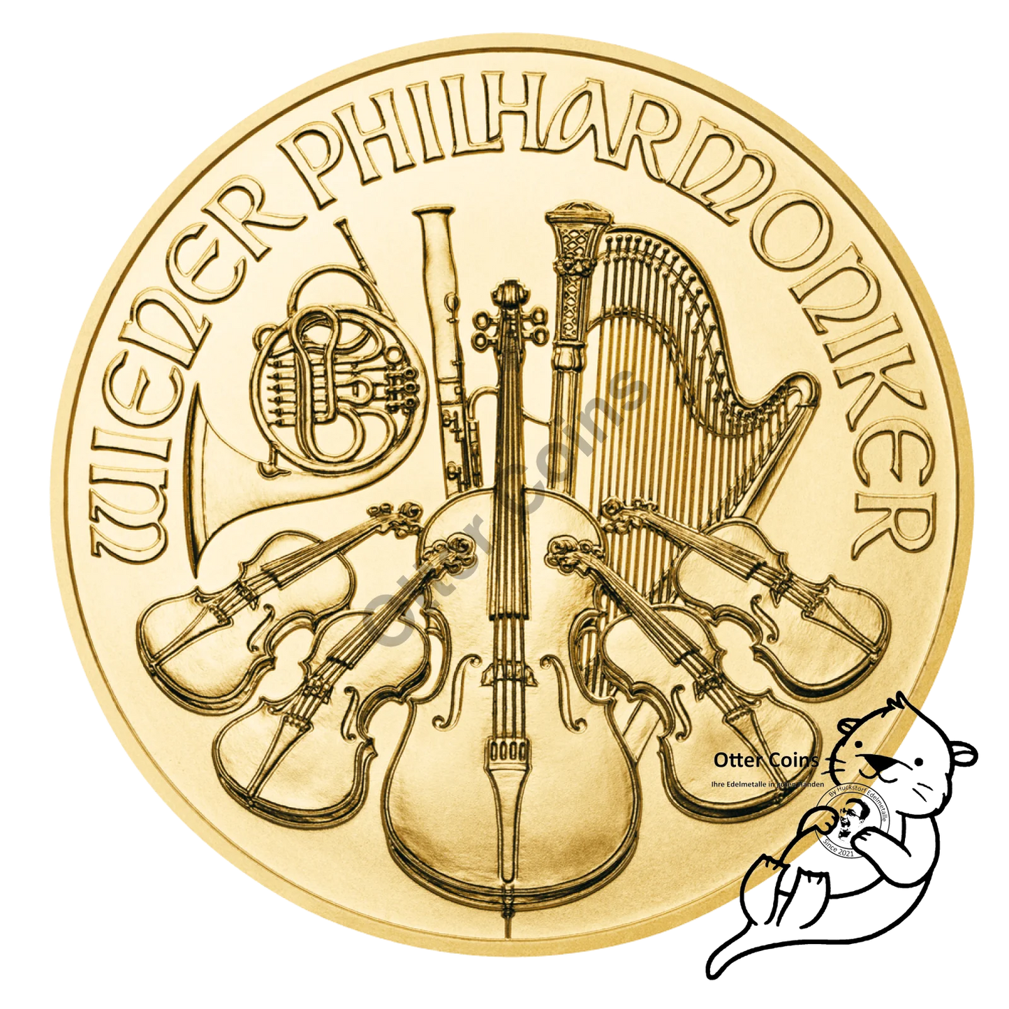 Wiener Philharmoniker 1/25oz Goldmünze 2015**