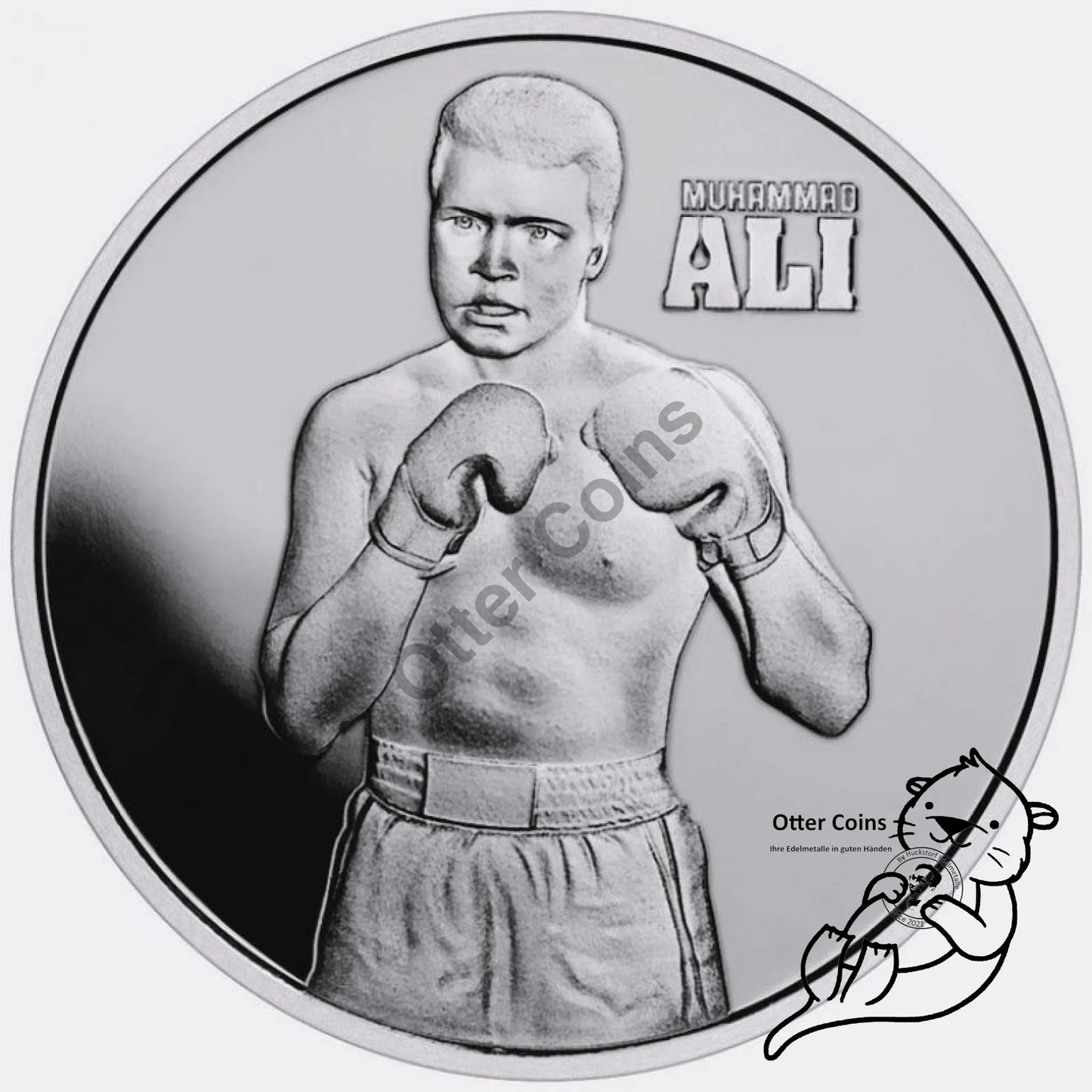 Muhammed Ali Proof 2023 1oz Silbermünze*
