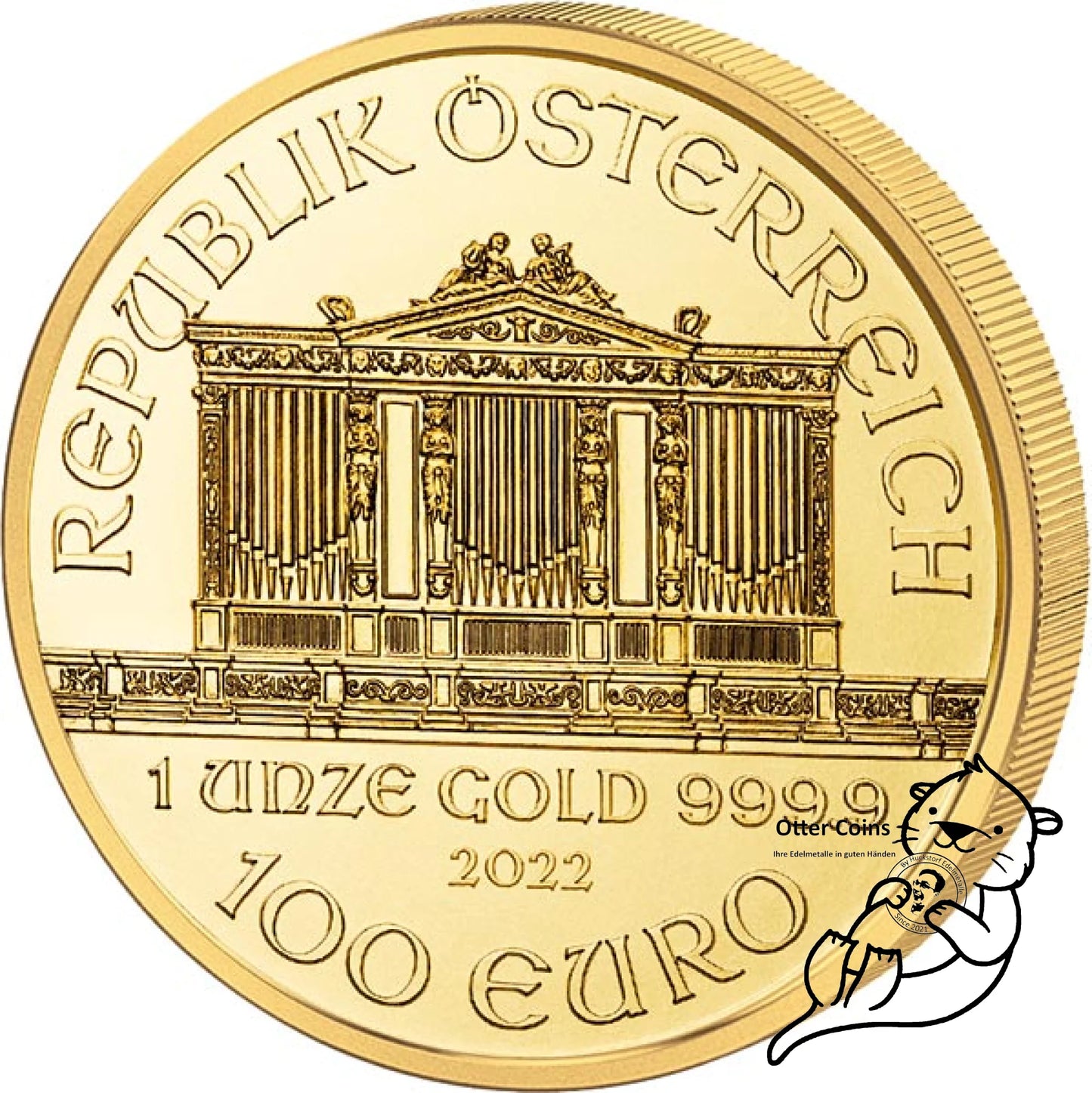 Philharmoniker 1oz Goldmünze 2022