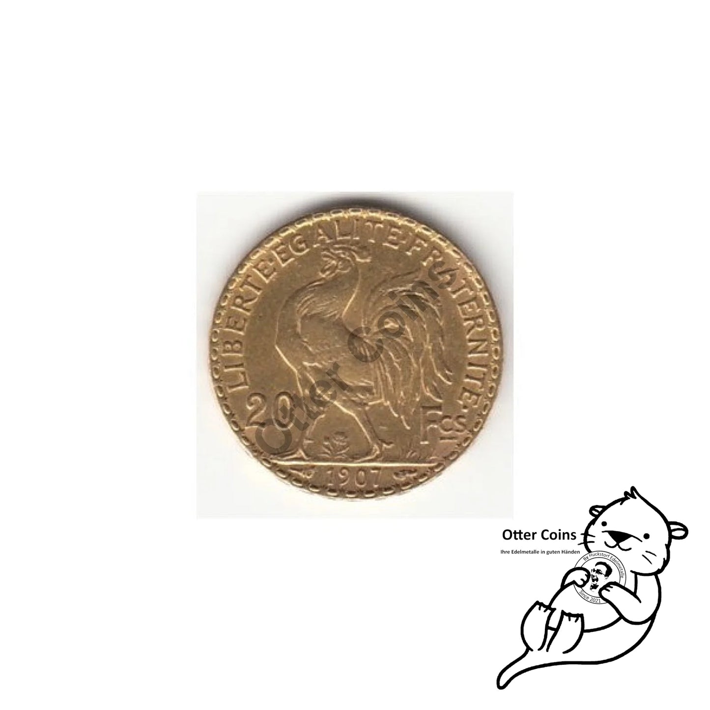 20 Französische Francs Gold**