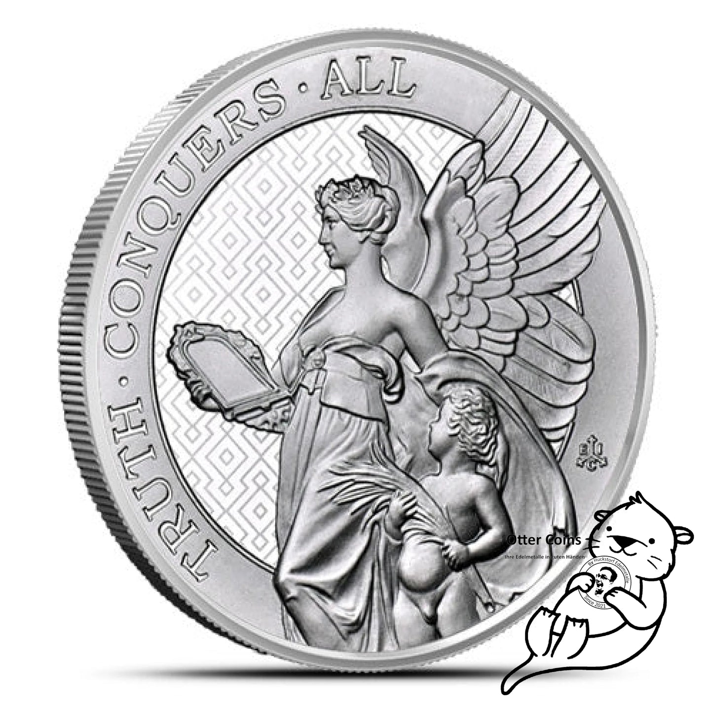 Queens Virtues Truth 1oz Silbermünze 2022*