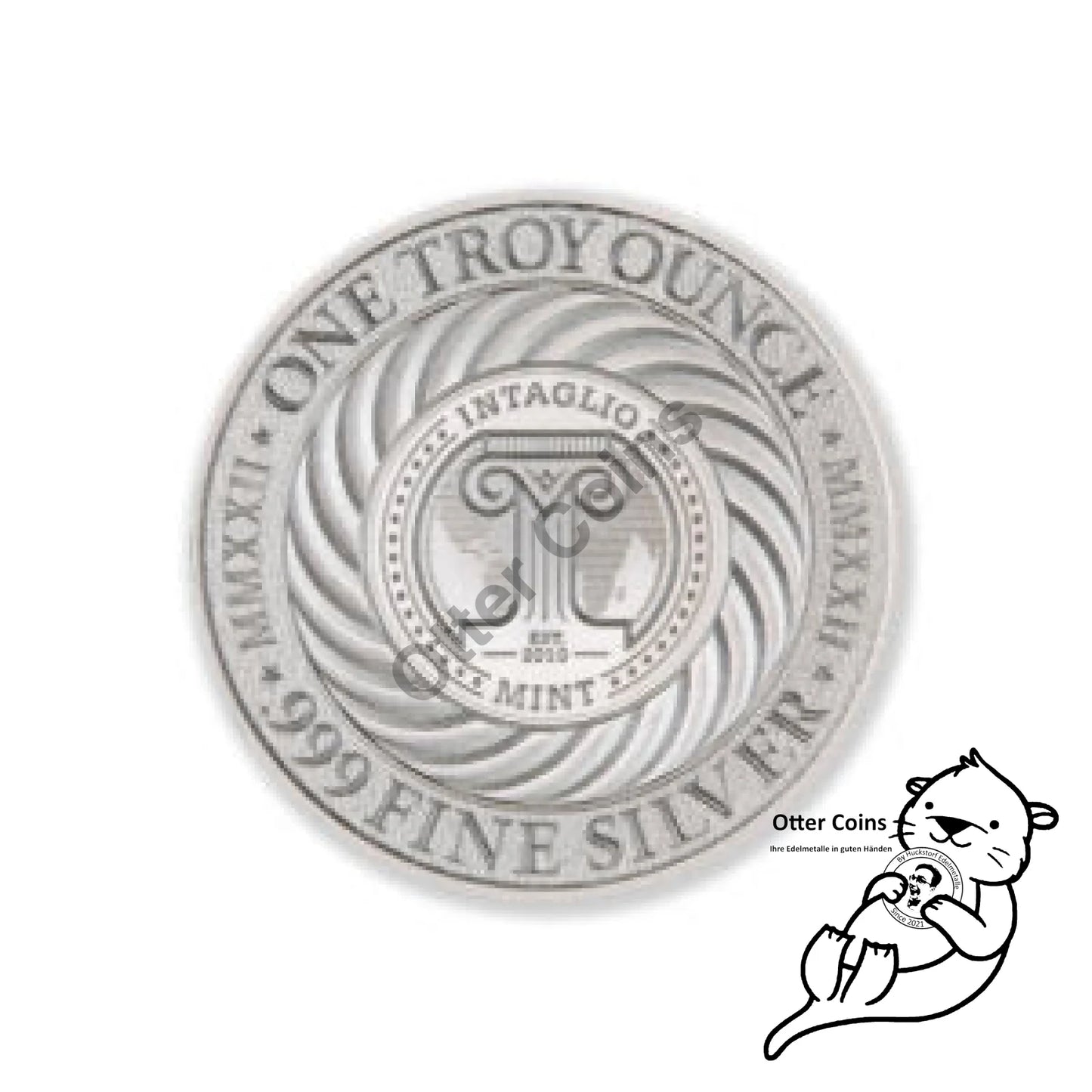 The Kraken 1oz Silbermünze 2022 39mm