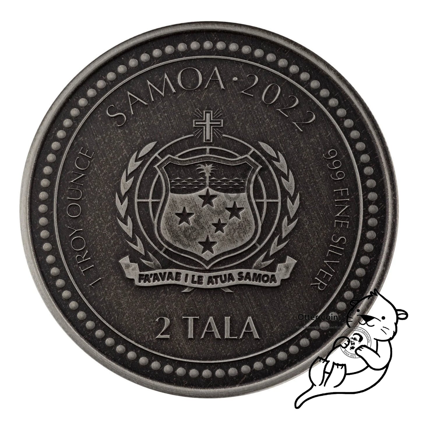 Light of Christ Antik 1 Oz Silbermünze 2022*