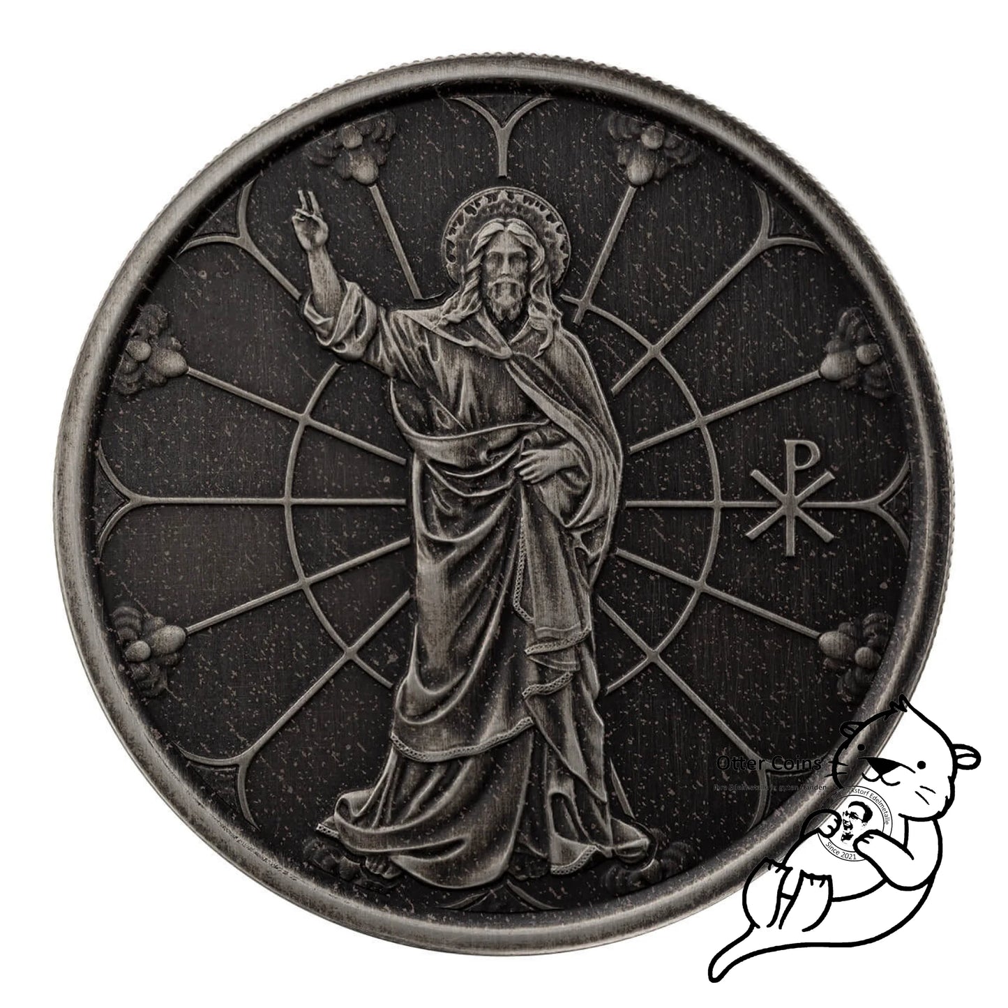 Light of Christ Antik 1 Oz Silbermünze 2022*