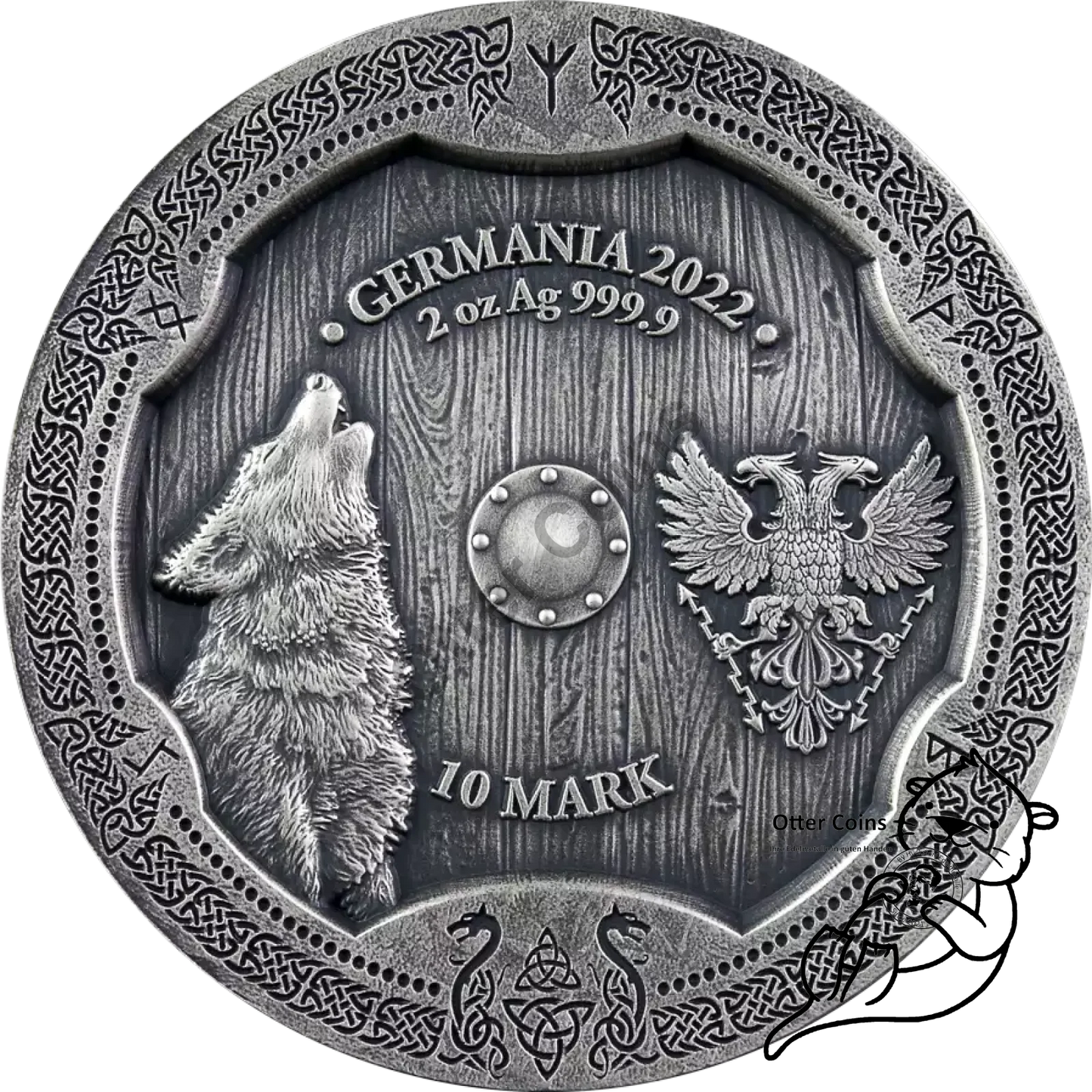 Hildegard 2022 2oz Silbermünze