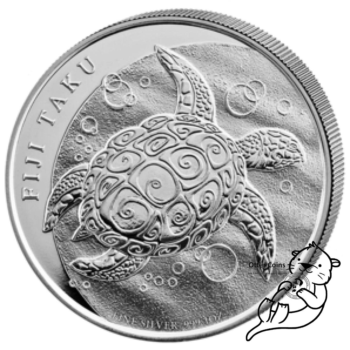 Fiji Taku Schildkröte divers 1oz Silbermünze*