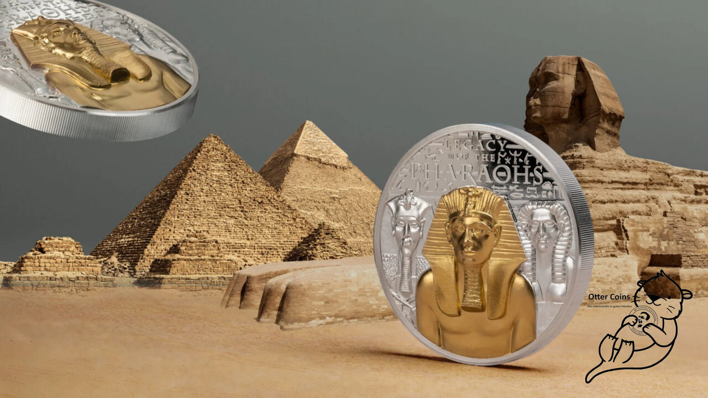 Legacy of the Pharaohs – Silbermünze 3 oz Proof*