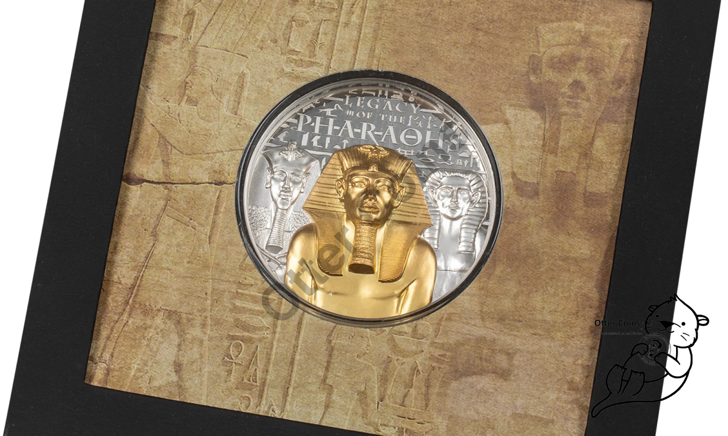 Legacy of the Pharaohs – Silbermünze 3 oz Proof*