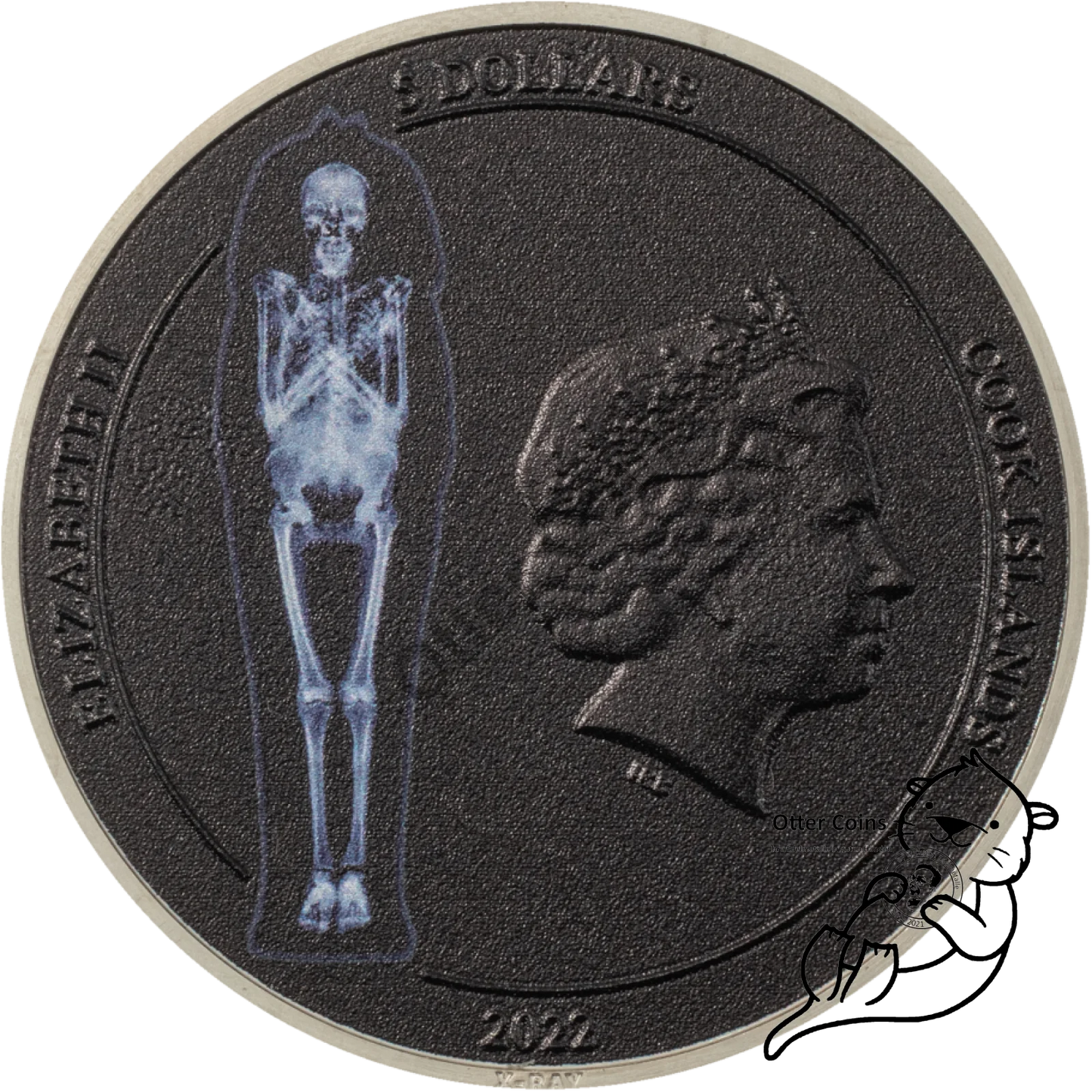 X - Ray 2022 Mummy Silbermünze 1 oz*