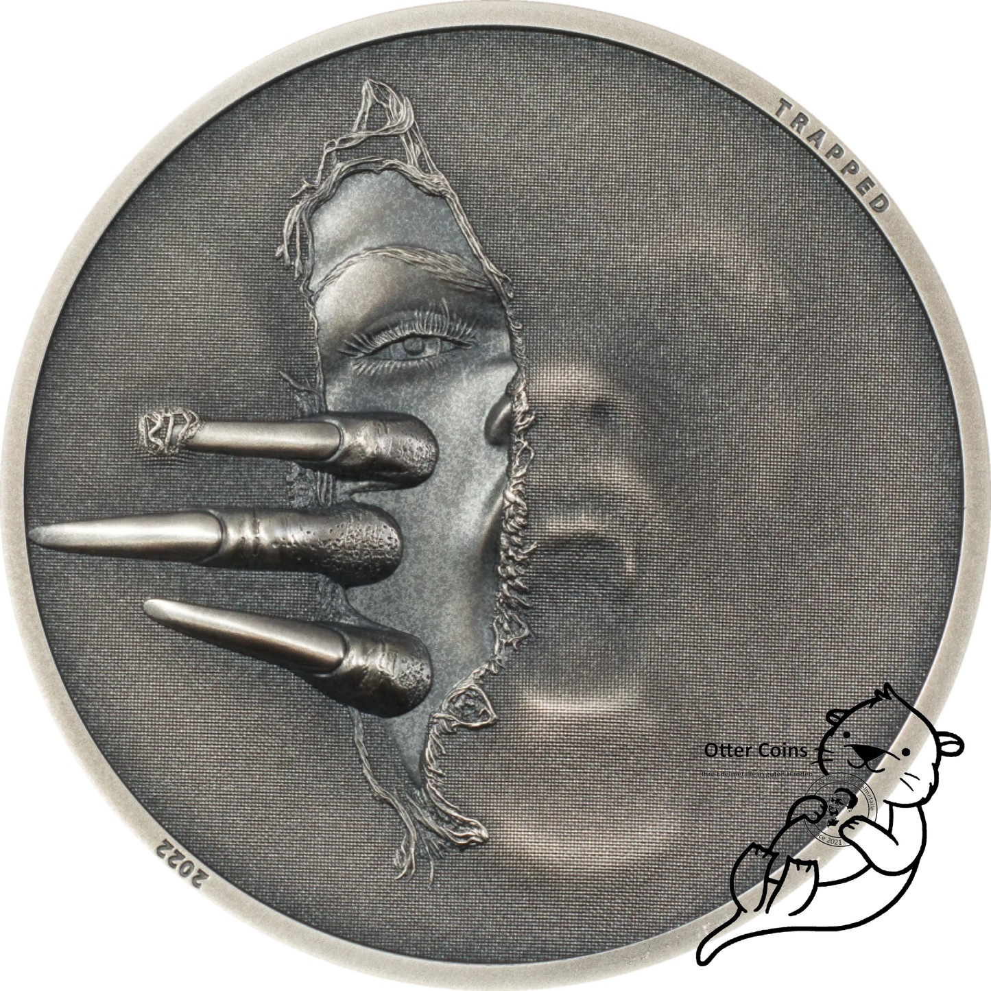 Untrapped 1 oz Silbermünze 2022*