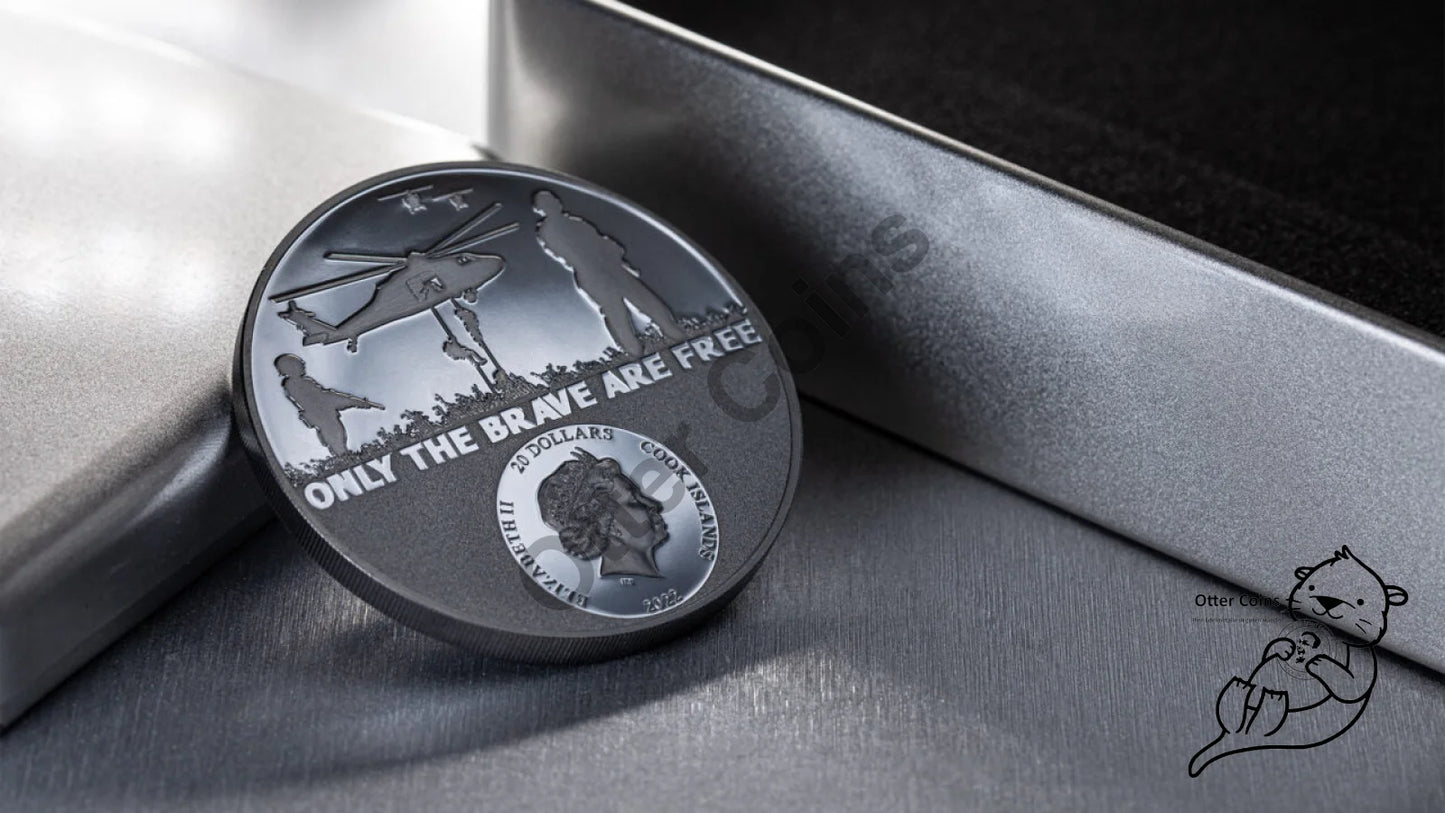 Special Forces – Real Heroes 3 oz Silbermünze 2022*