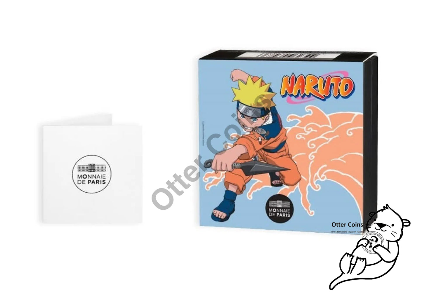 10€ Naruto Silbermünze