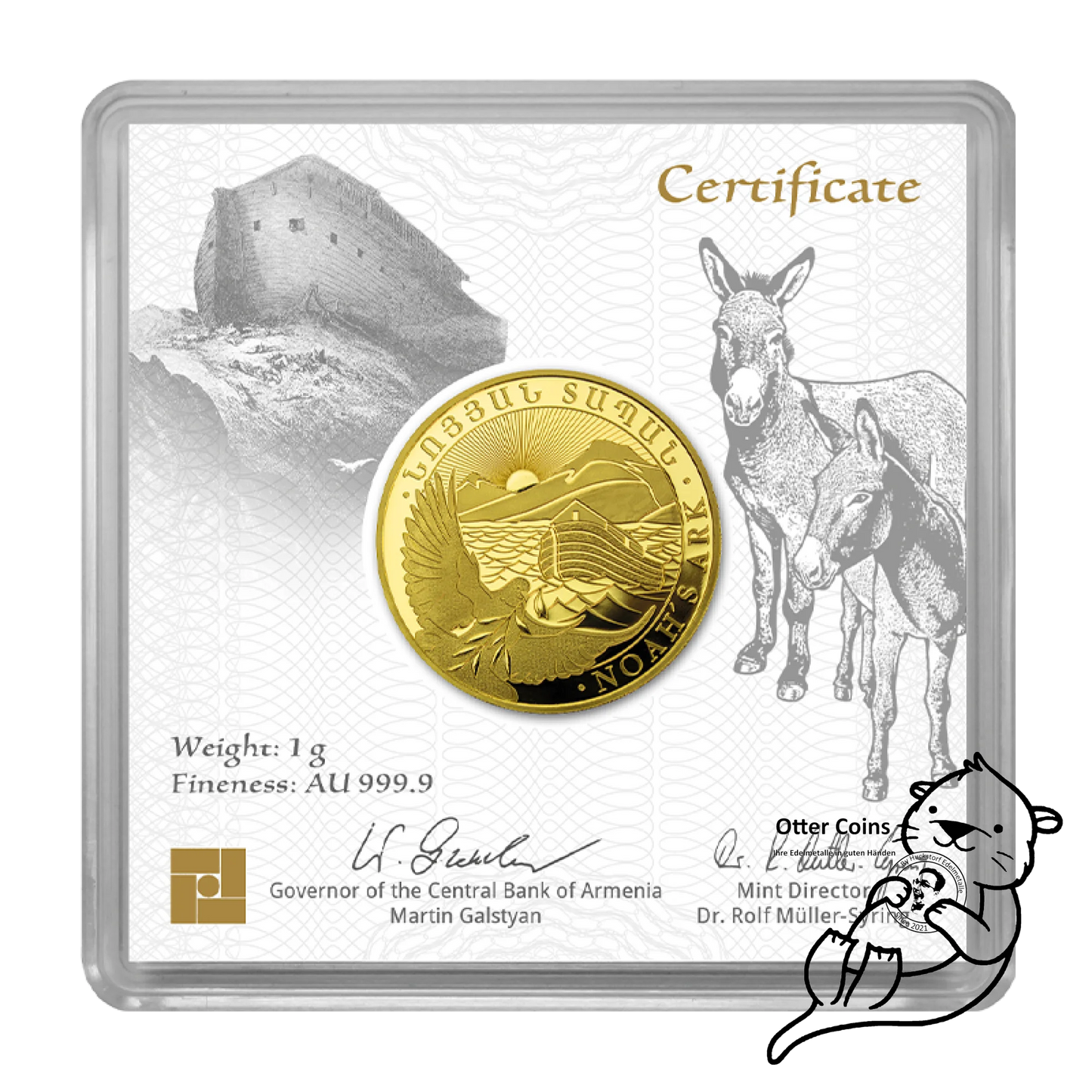 Arche Noah 1gr Gold 2023**
