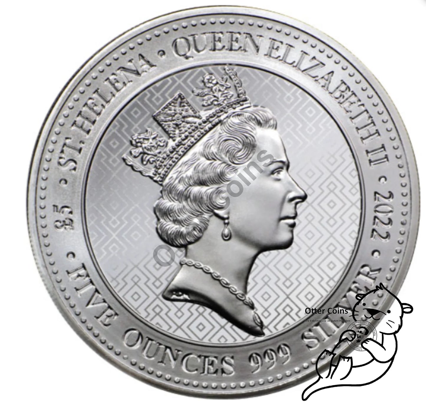 Queens Virtues Victory 5oz Silbermünze 2022*
