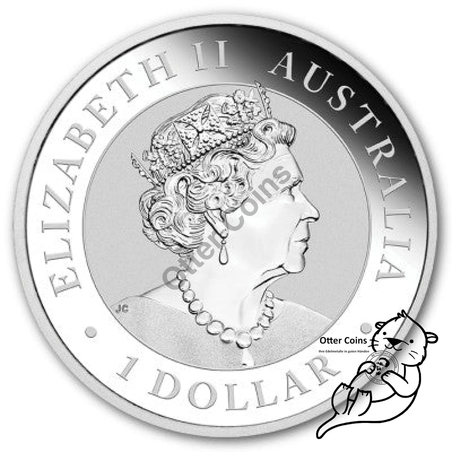 Wombat 1 Oz Silbermünze 2021*