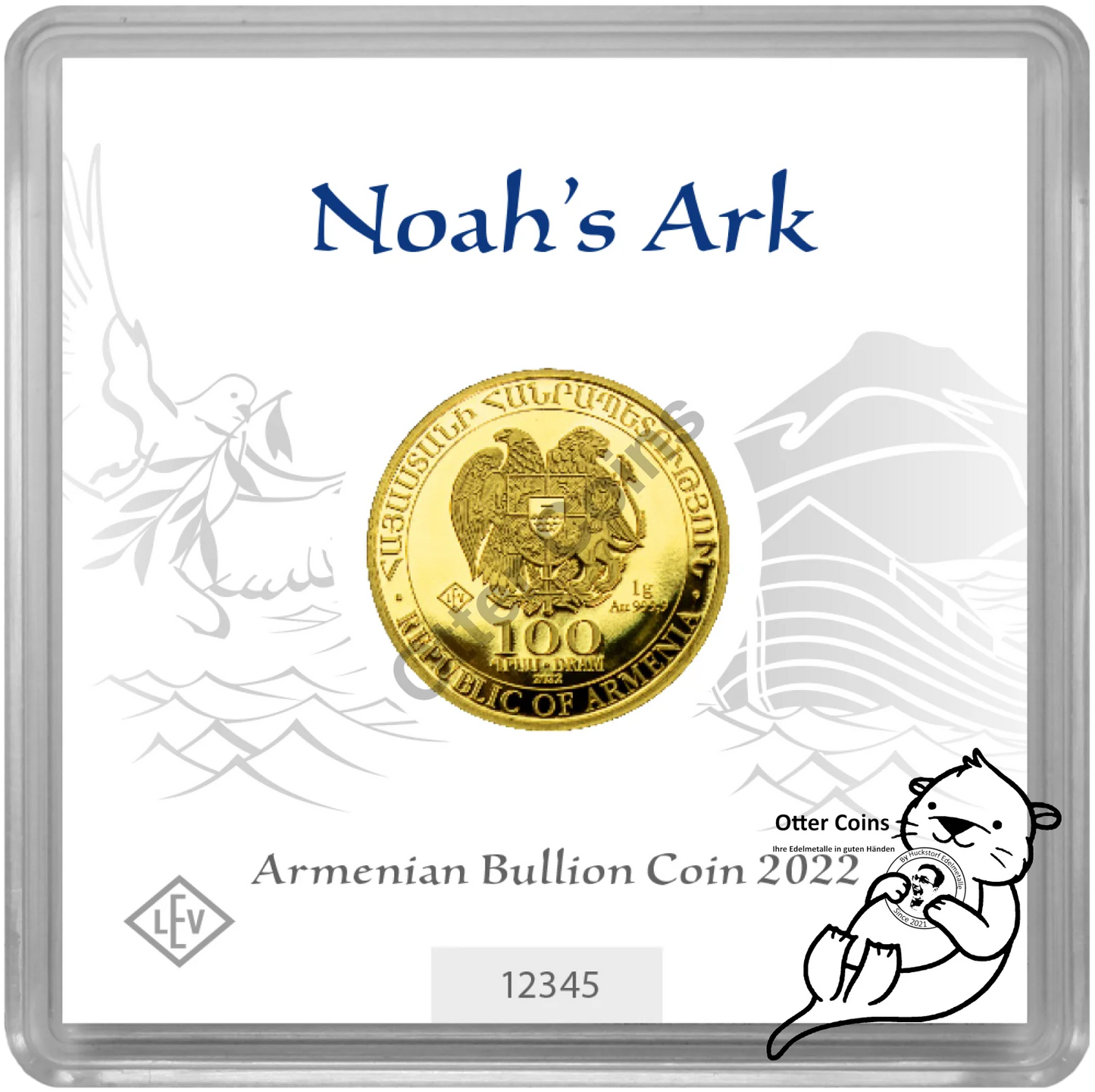 Arche Noah 1gr Gold 2022**