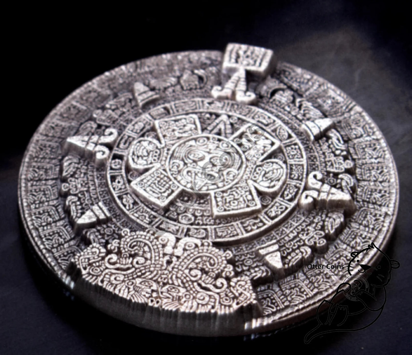 Korea Aztec Stacker 2 Oz inkl. Kapsel Silberbarren