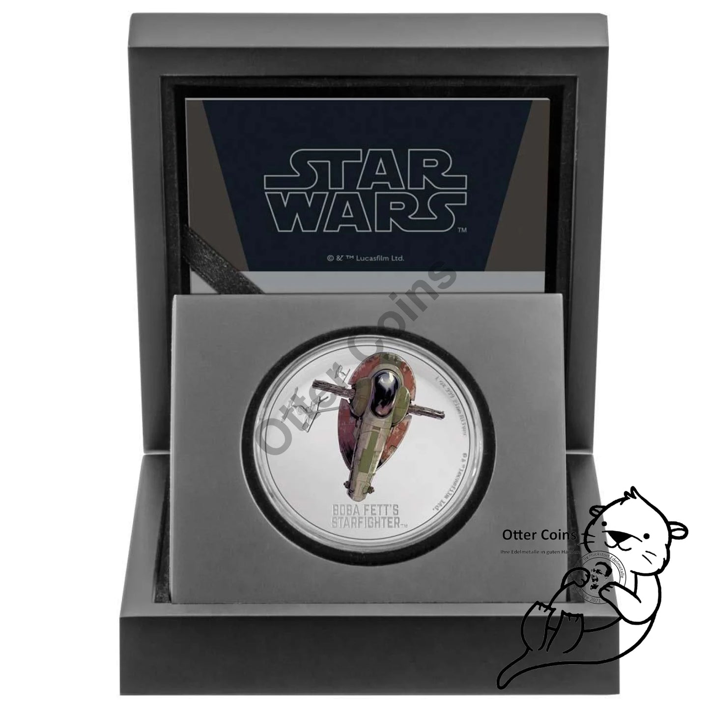 Niue Island Star Wars Boba Fett’s Starfighter 1 Oz