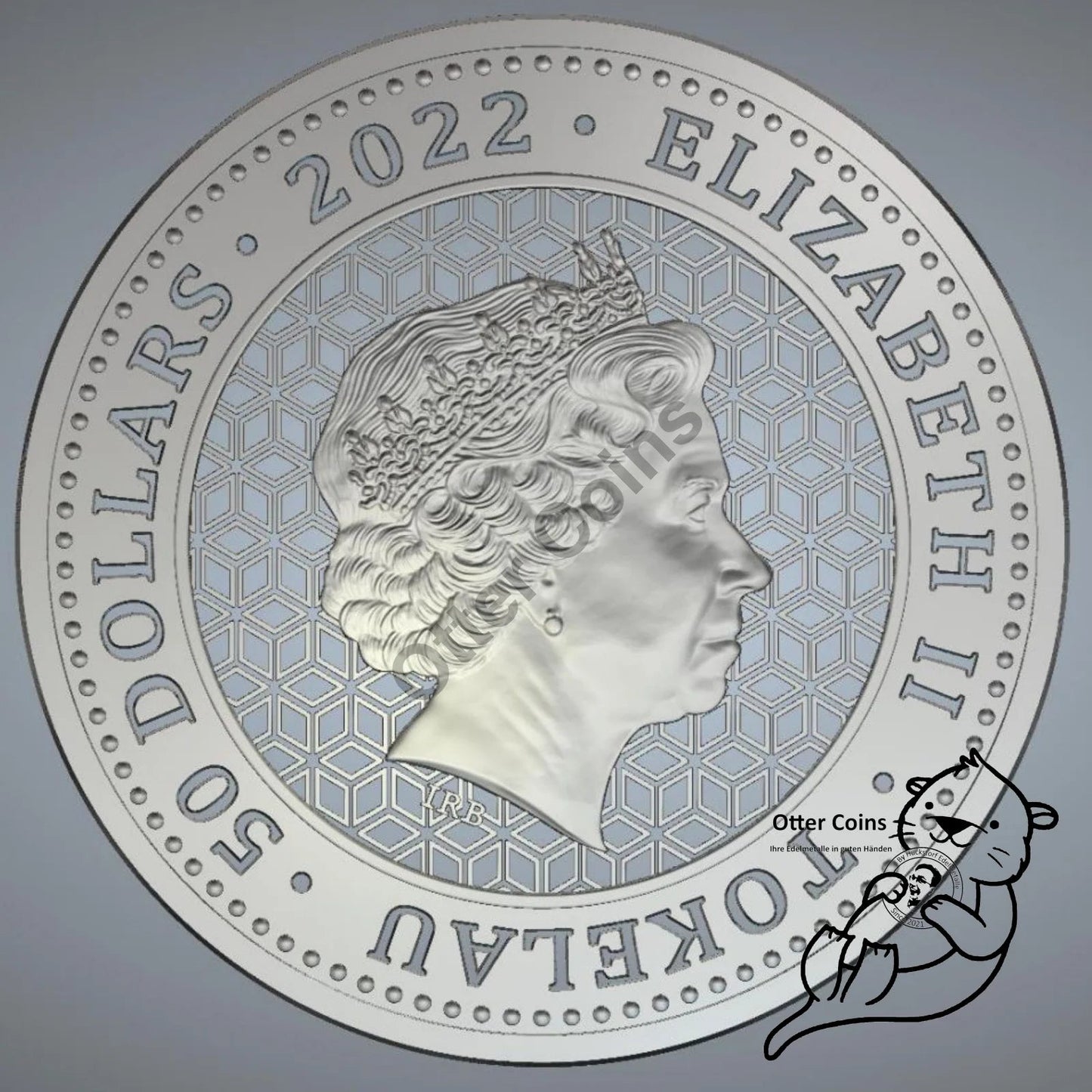 Bull and Bear 1kg Silbermünze*