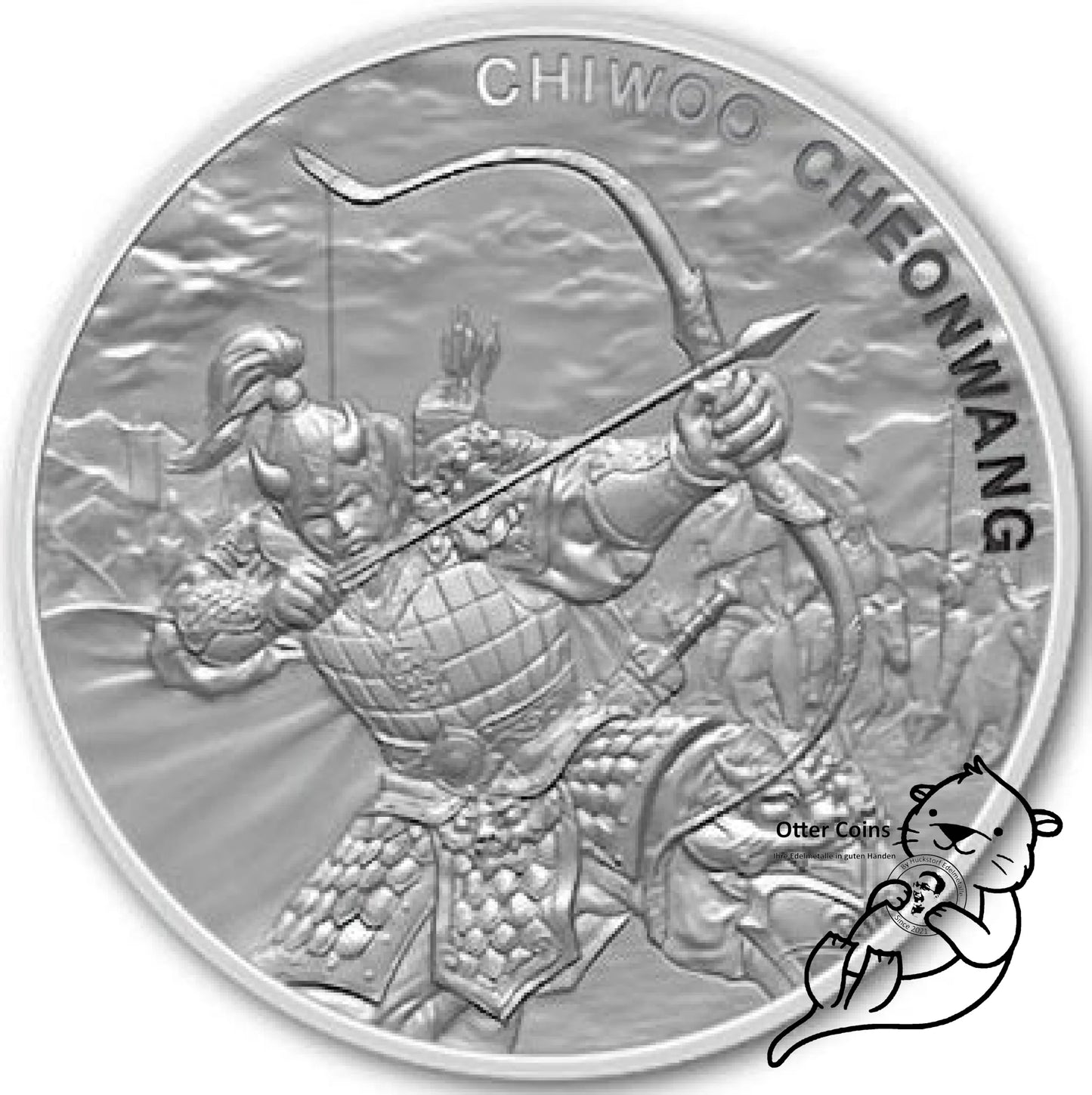 Chiwoo Cheonwang 1 Oz Silbermünze 2022