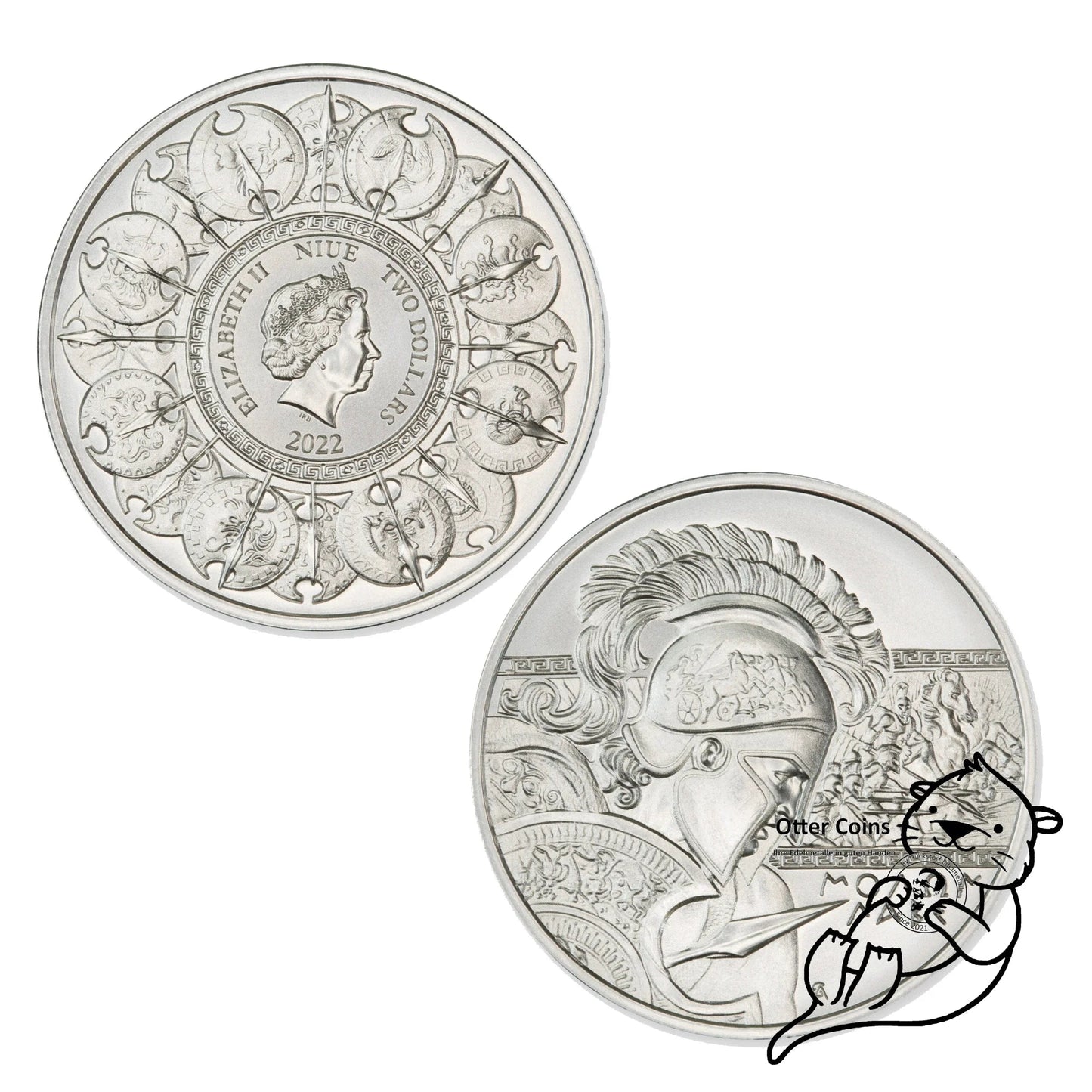 Molon Labe 1 oz 2022 Silbermünze* ERSTAUSGABE