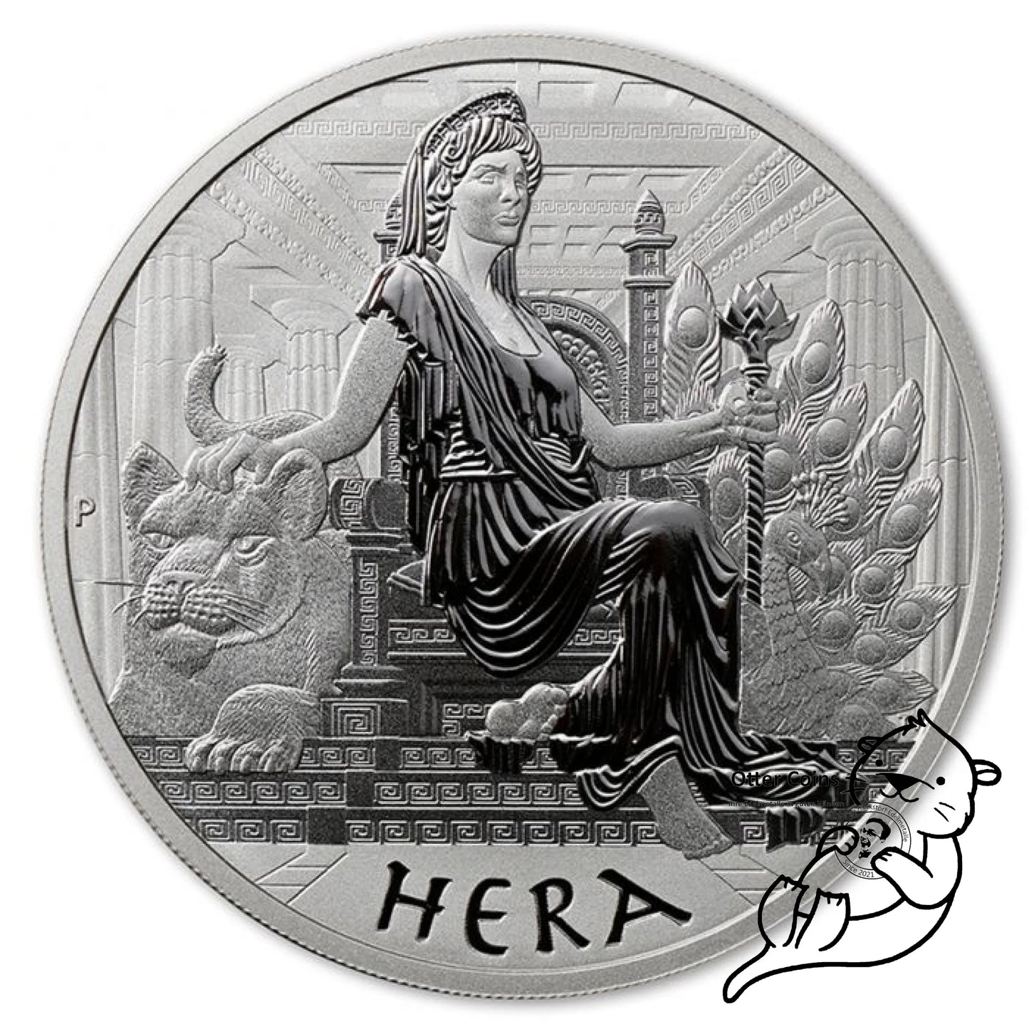 Gods of Olympus Hera Silbermünze 1 oz 2022*