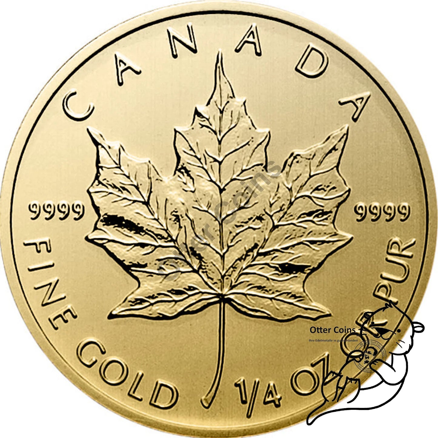 Maple Leaf 1/4oz Goldmünze divers**