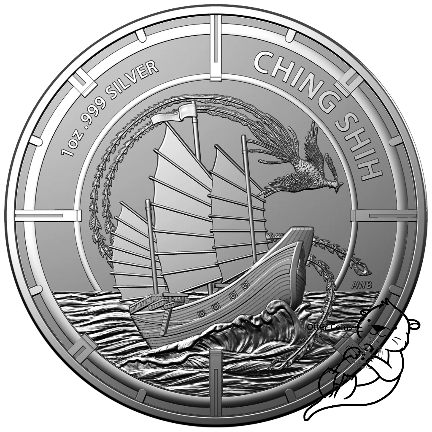 Pirate Queens (2.) Ching Shih 1 oz Silber*